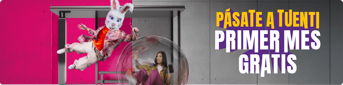 Banner Pásate a tuenti primer mes gratis
