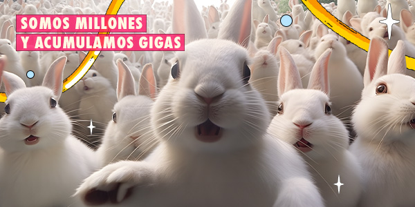 Tuenti somos millones acumulando gigas